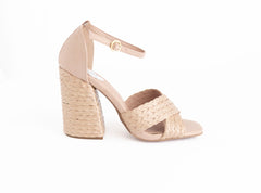 CAGE-82X BLUSH RAFFIA